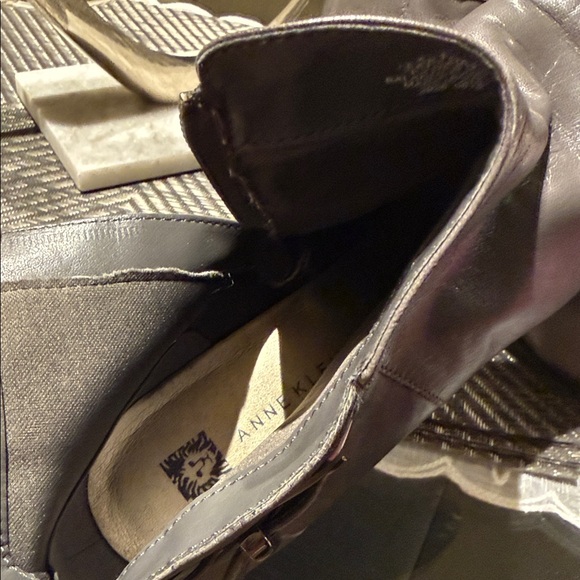 Anne Klein Women's Gray Ankle Booties - Picture 8 of 8